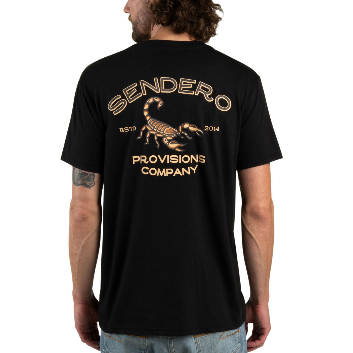 Sendero Scorpion T-Shirt - Black image 4