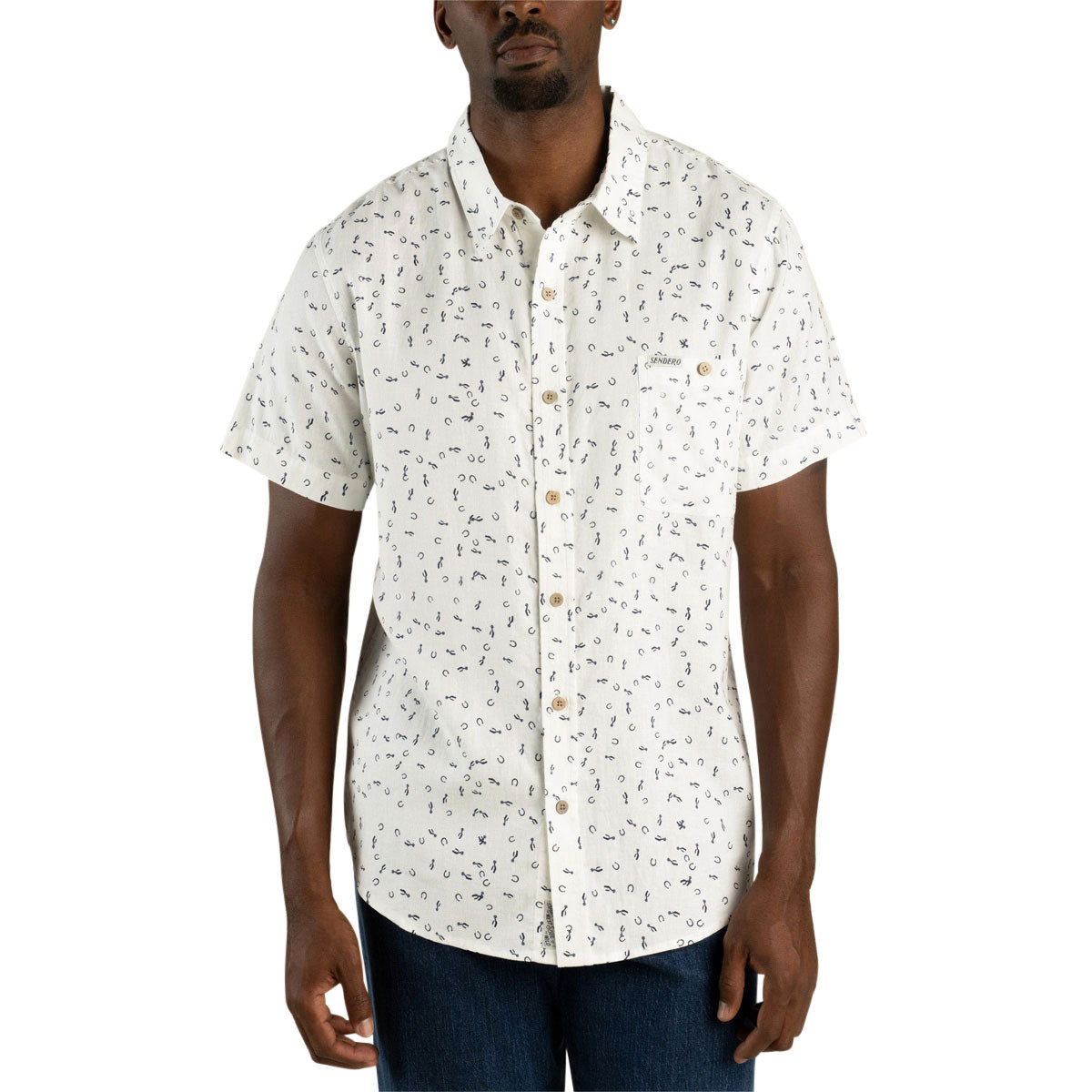 Sendero City Slicker Shirt - Best Of Luck White image 2