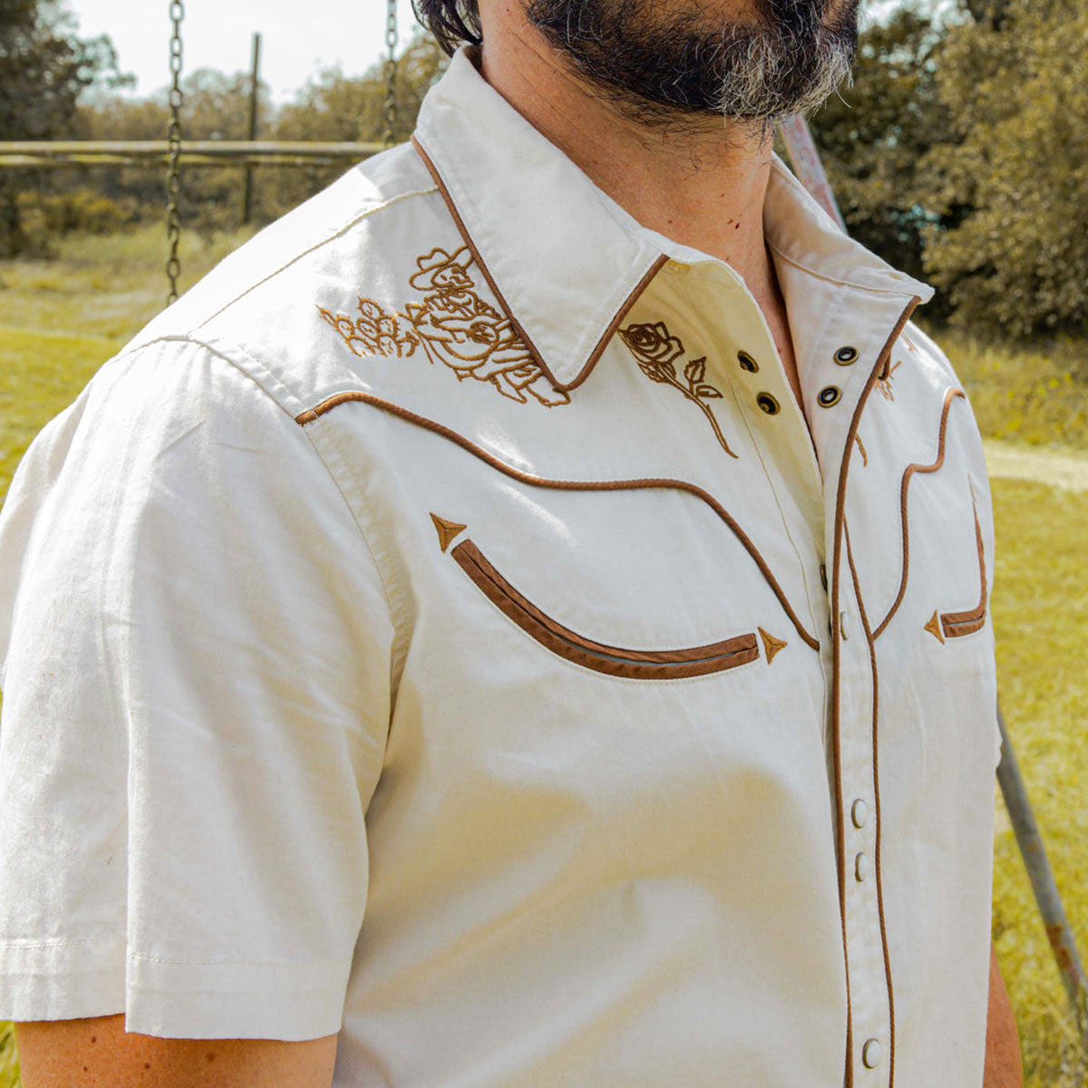 Sendero The Prescott Western Shirt - Serenade Wheat image 3