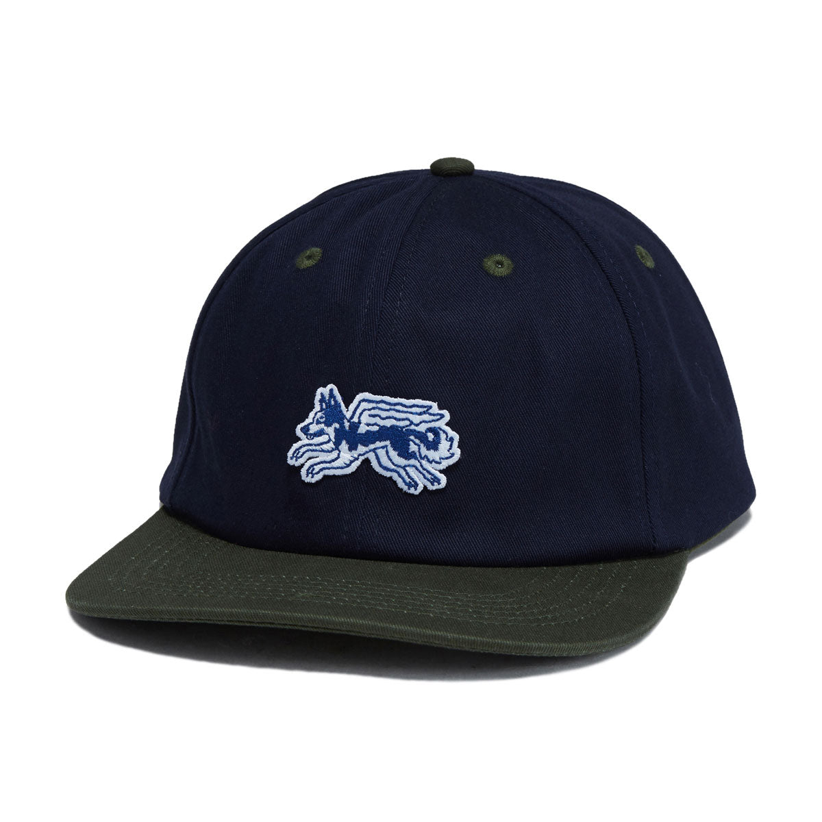 Olympia Juno Patch Hat - Navy/Green image 1