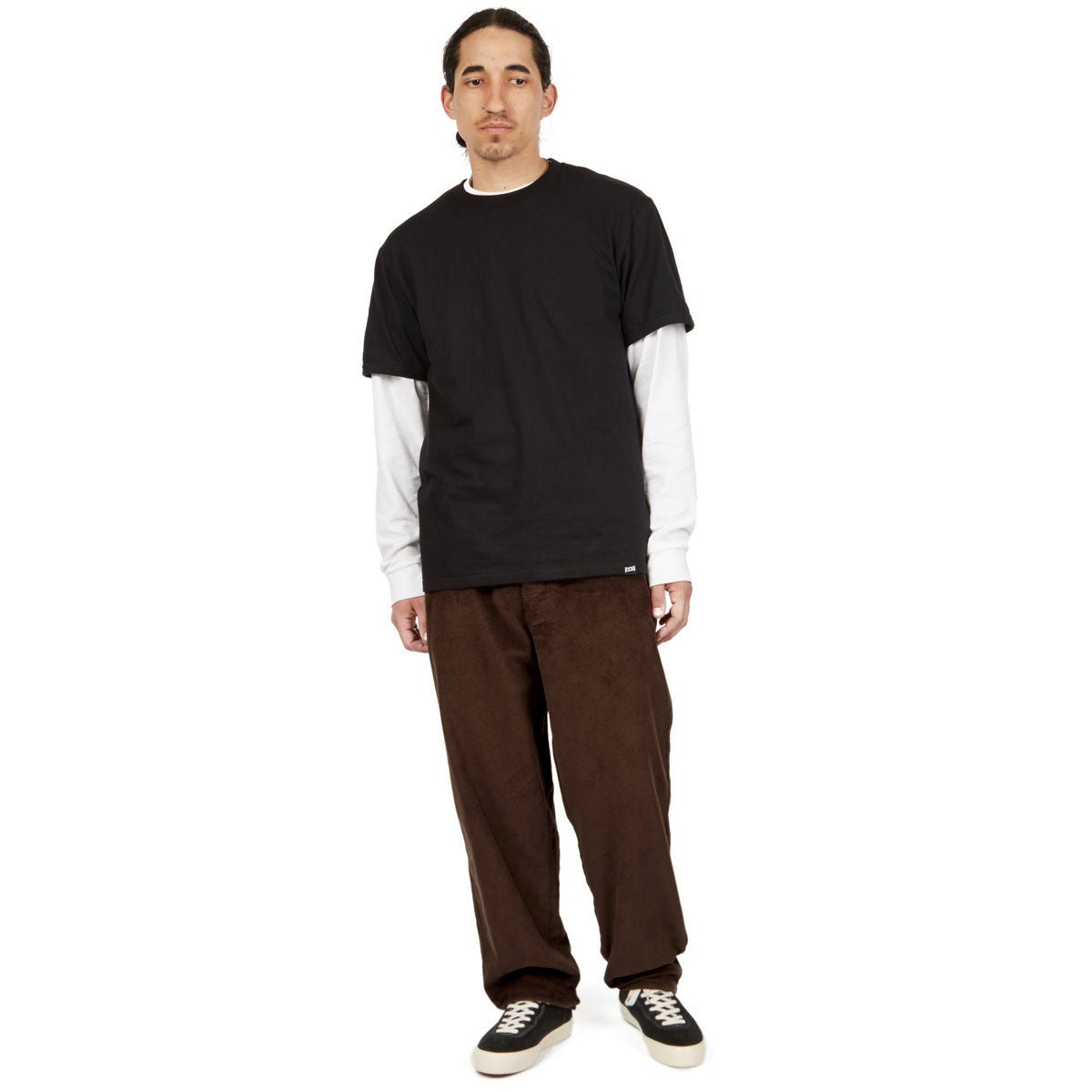 CCS Baggy Taper Corduroy Pants - Brown image 3