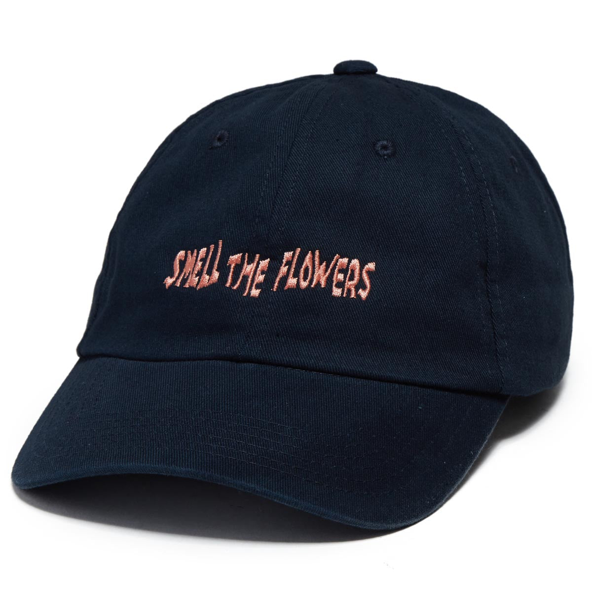 The Quiet Life Smell The Flowers Dad Hat - Navy image 1