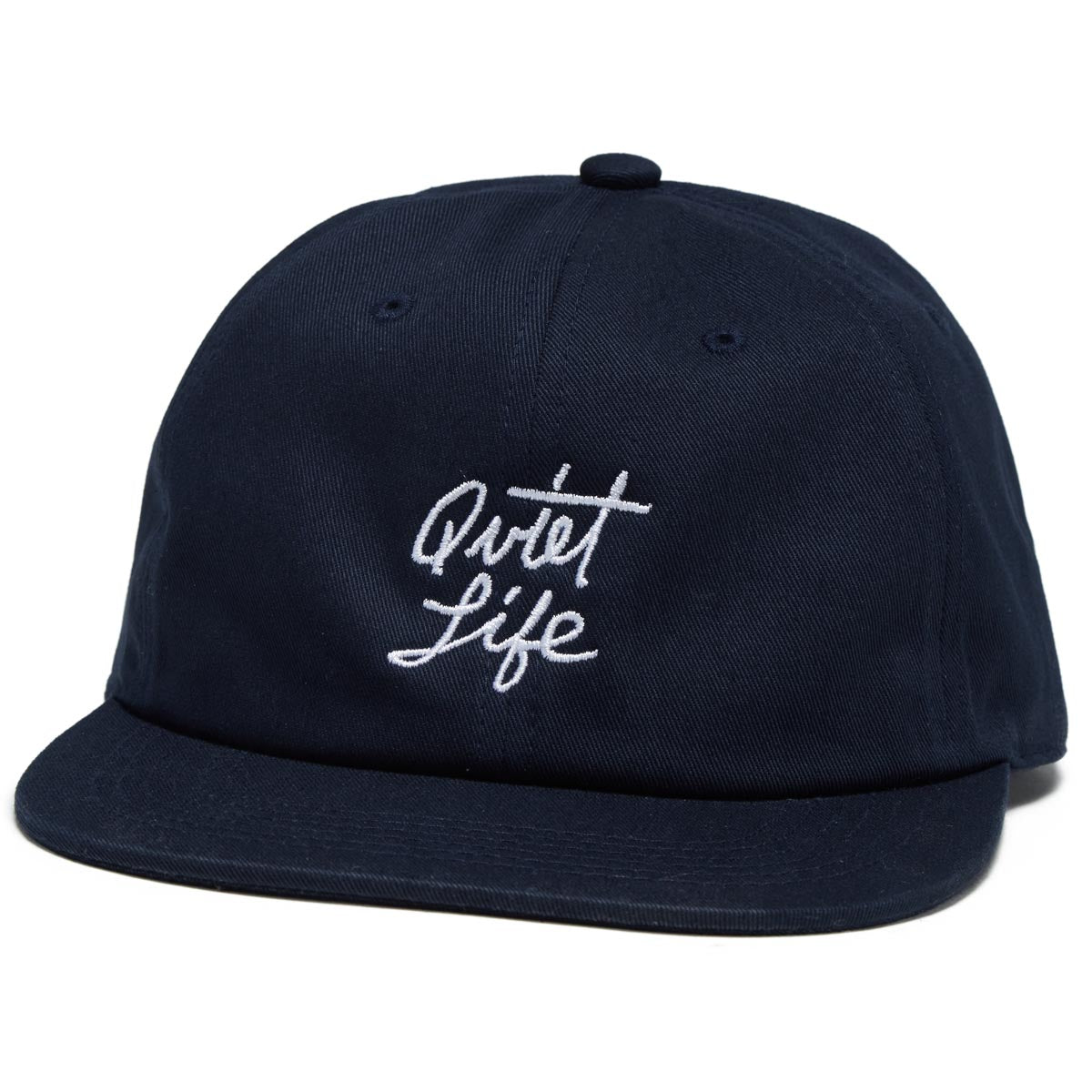 The Quiet Life Script Polo Hat - Navy image 1