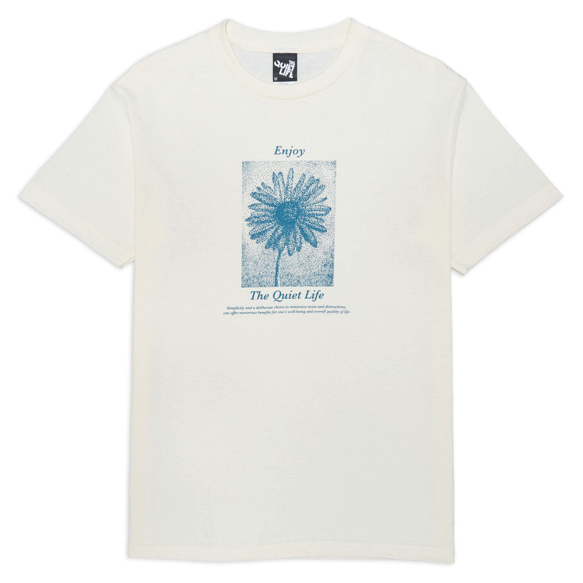 The Quiet Life Enjoy T-Shirt - Cream image 1
