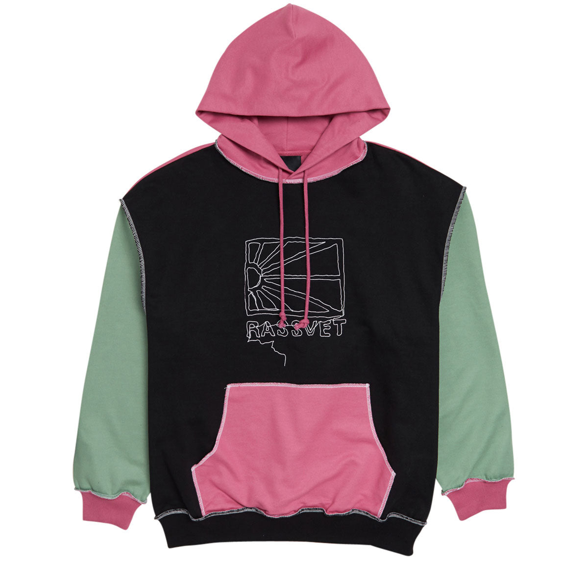 Rassvet Mix Sweat Hoodie - Black image 1