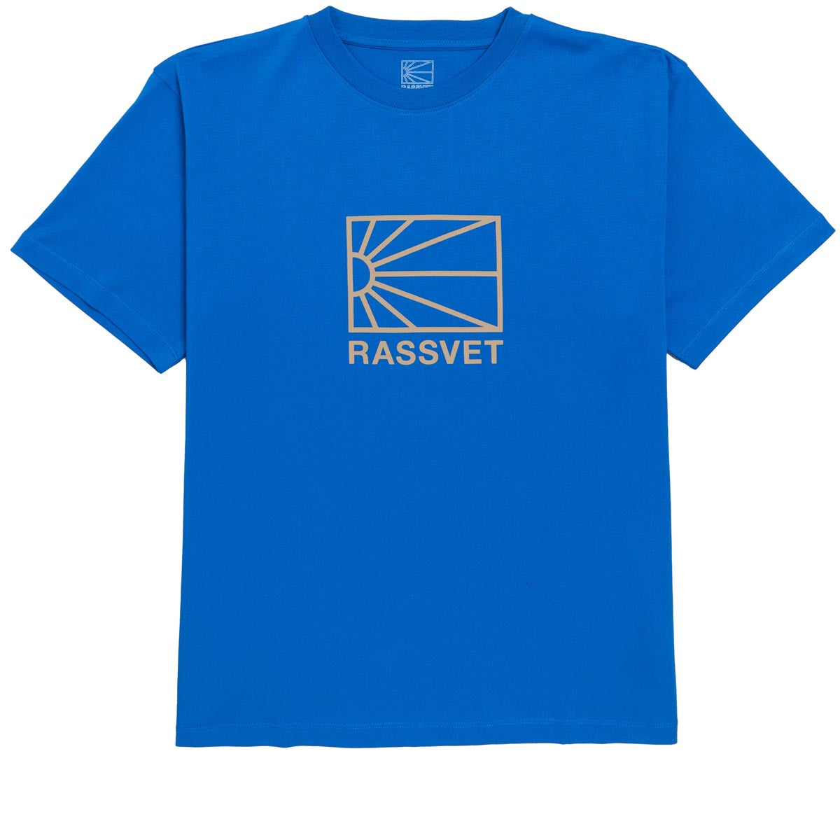 Rassvet Logo T-Shirt - Blue image 1