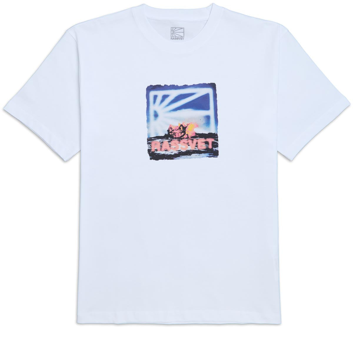 Rassvet On Fire T-Shirt - White image 1