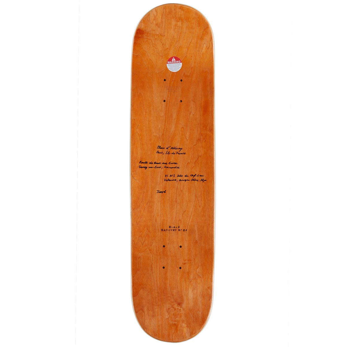 Rassvet Biais Pro Skateboard Complete - 8.375