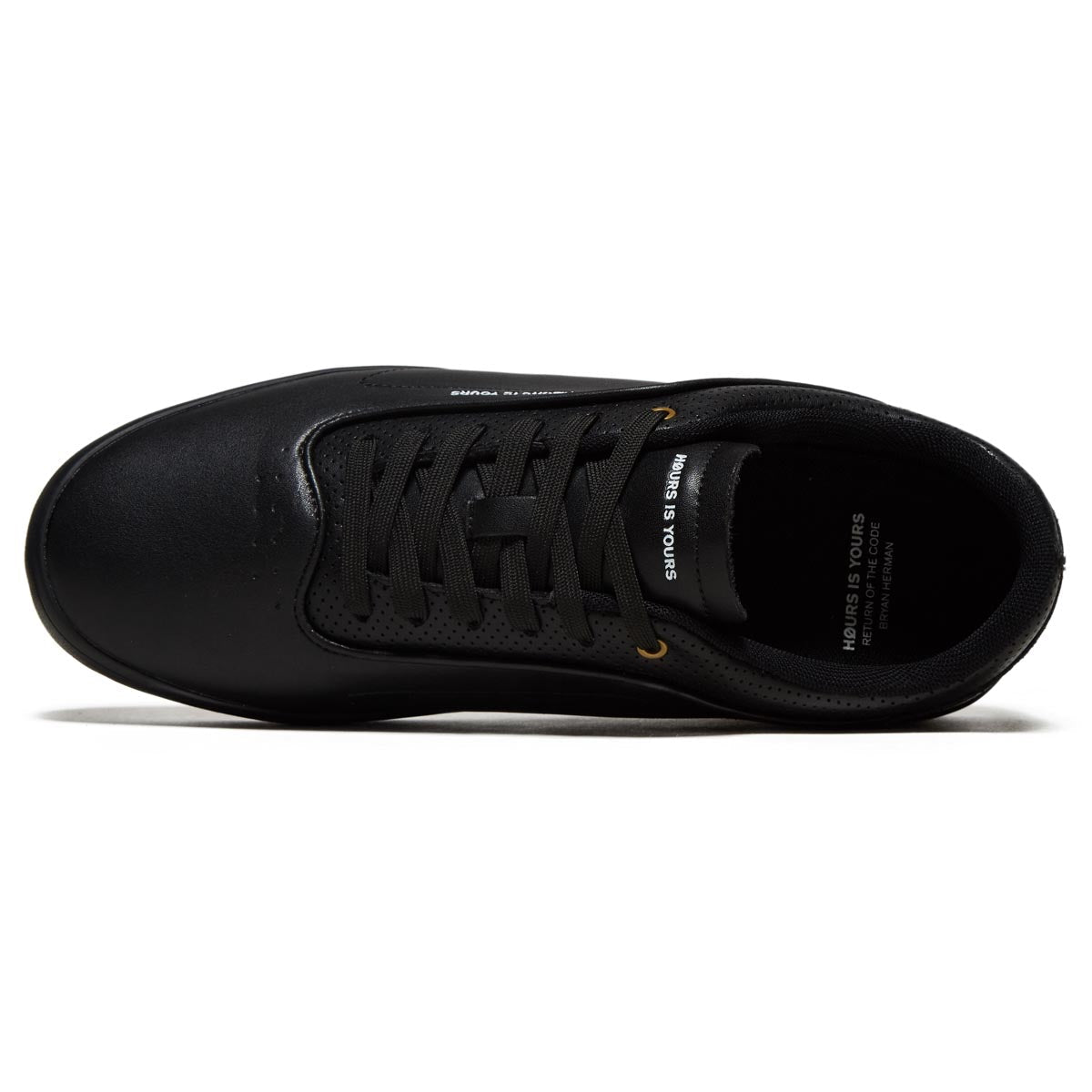 Hours Is Yours Code V2 Shoes - Black Leather image 3