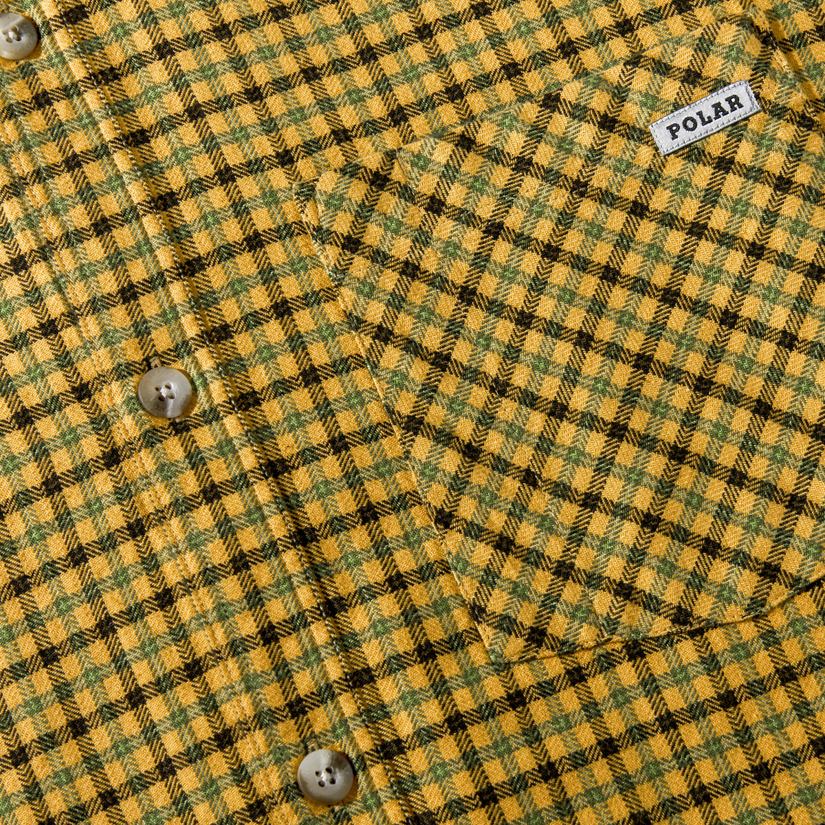 Polar Mitchell Twill Shirt - Yellow image 3