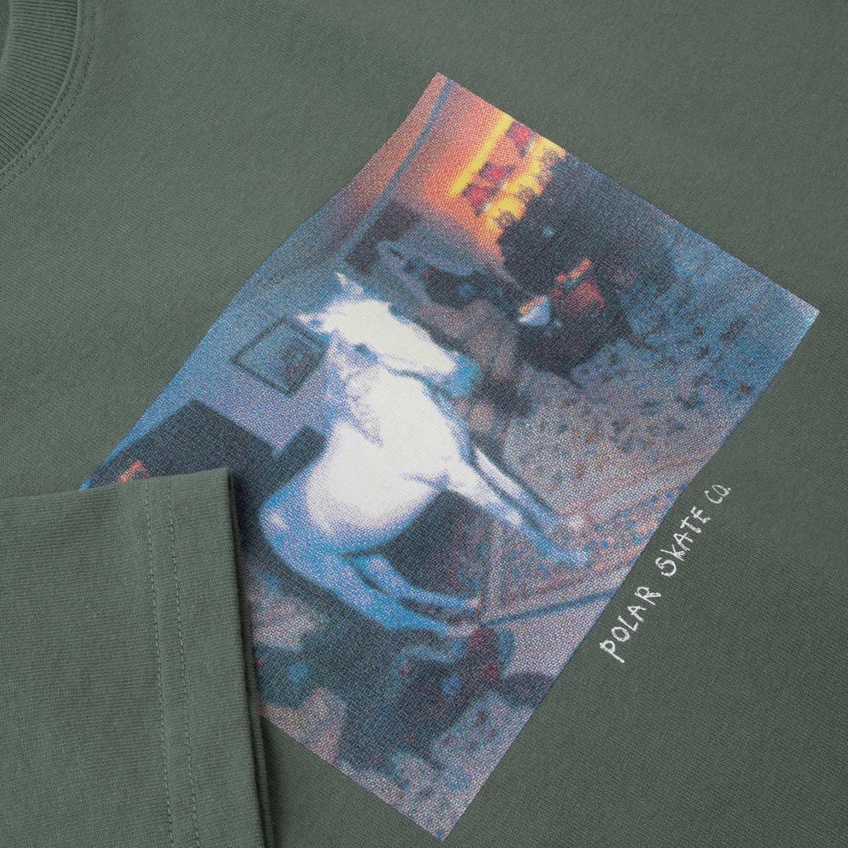 Polar Horse Dream T-Shirt - Jade Green image 2