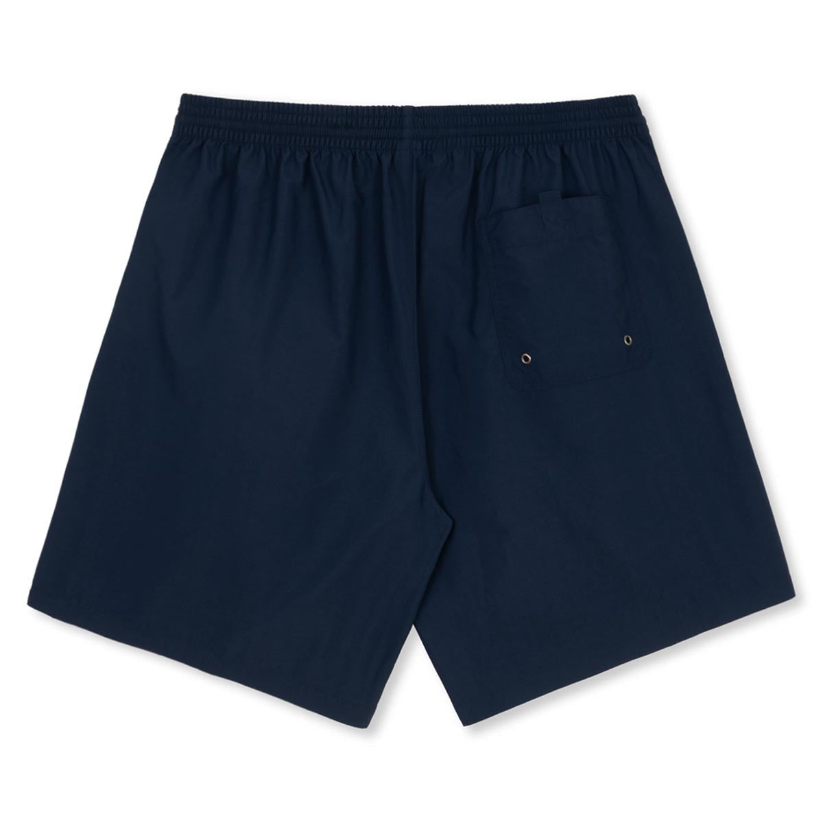 Polar Swim Square Stripe Shorts - Navy/Orange image 2