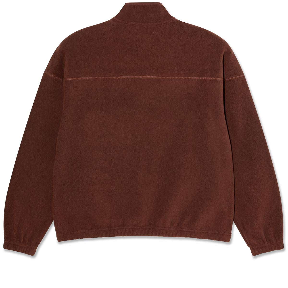 Polar Ivan Half Zip Sweatshirt - Wine image 2