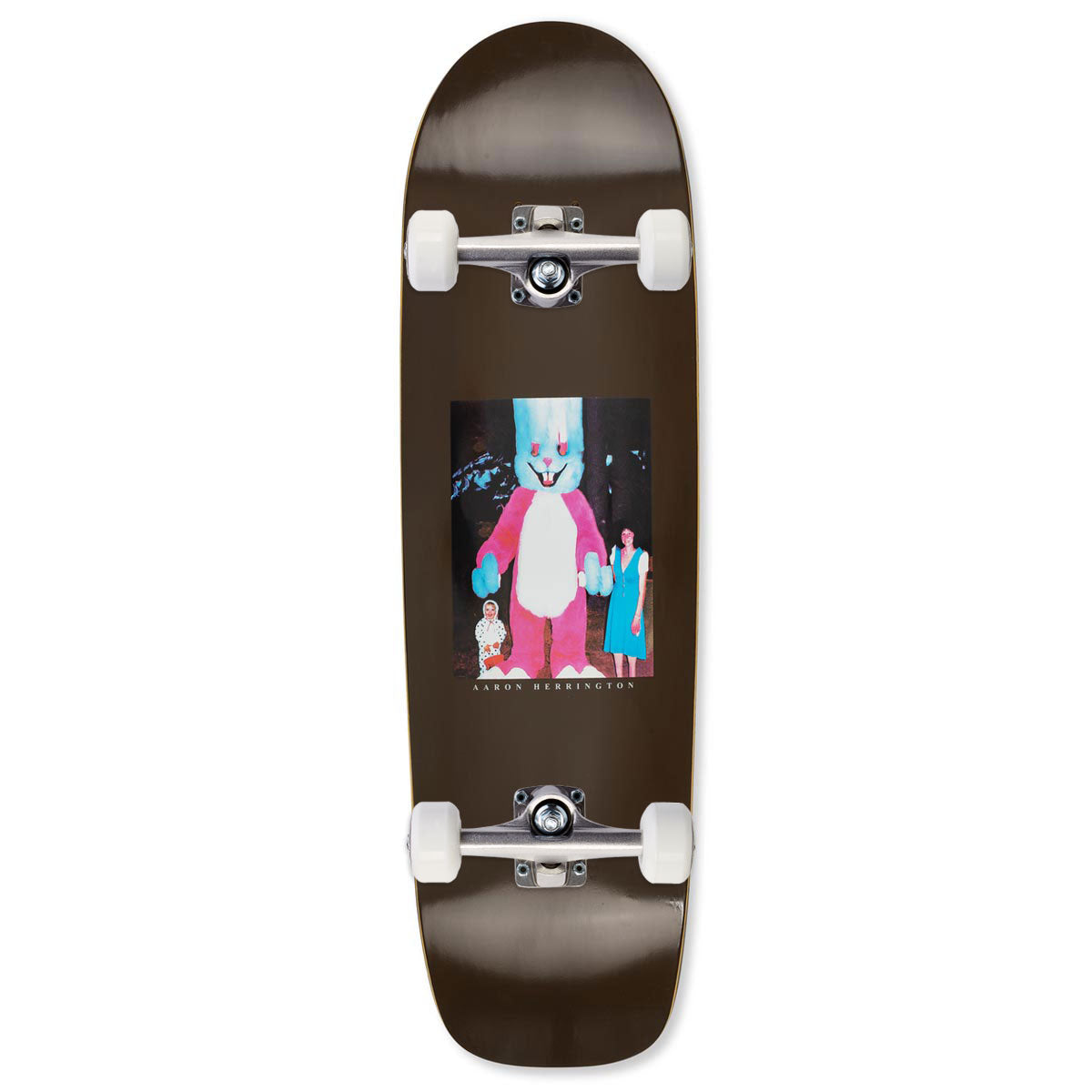 Polar Aaron Herrington Bunny On A Surf Jr. Skateboard Complete - 8.75