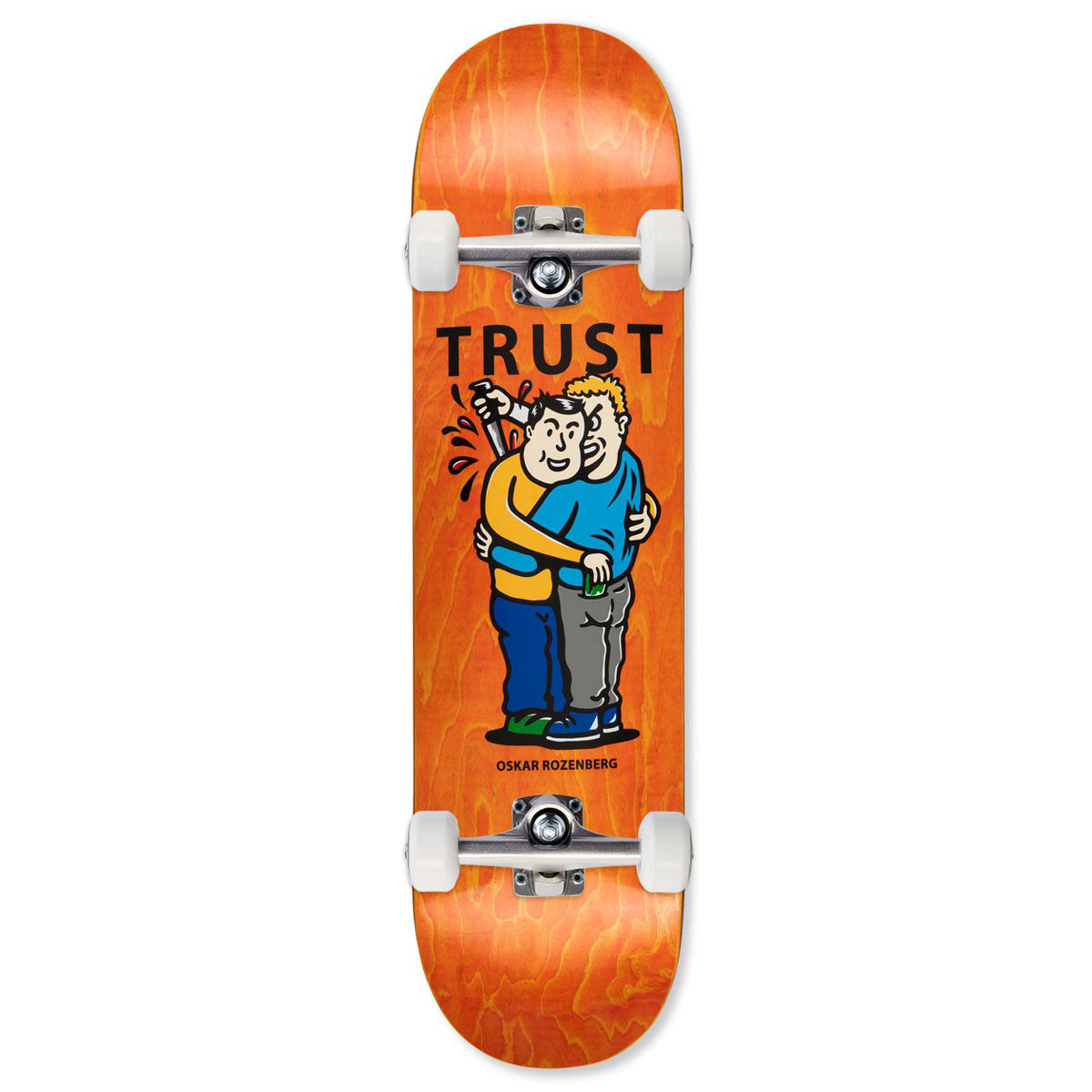 Polar Oskar Rozenberg Trust Skateboard Complete - Assorted Stains - 8.25