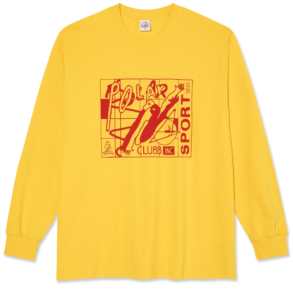 Polar Clubb Inc Long Sleeve T-Shirt - Lemon image 1