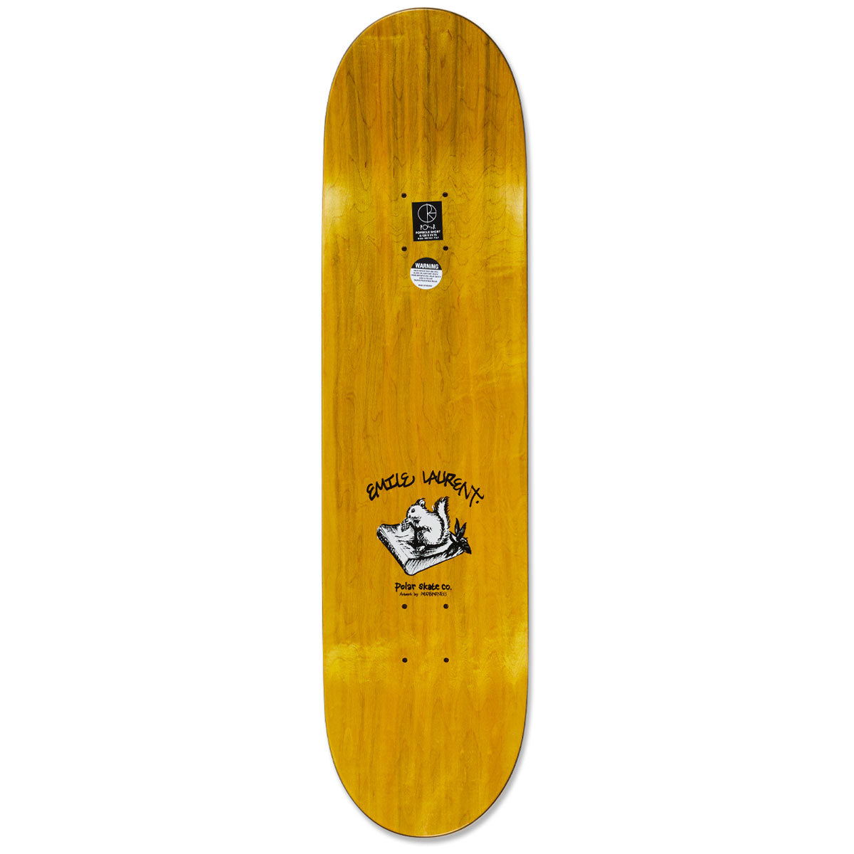 Polar Emile Laurent Burnside 2084 Skateboard Complete - 8.50