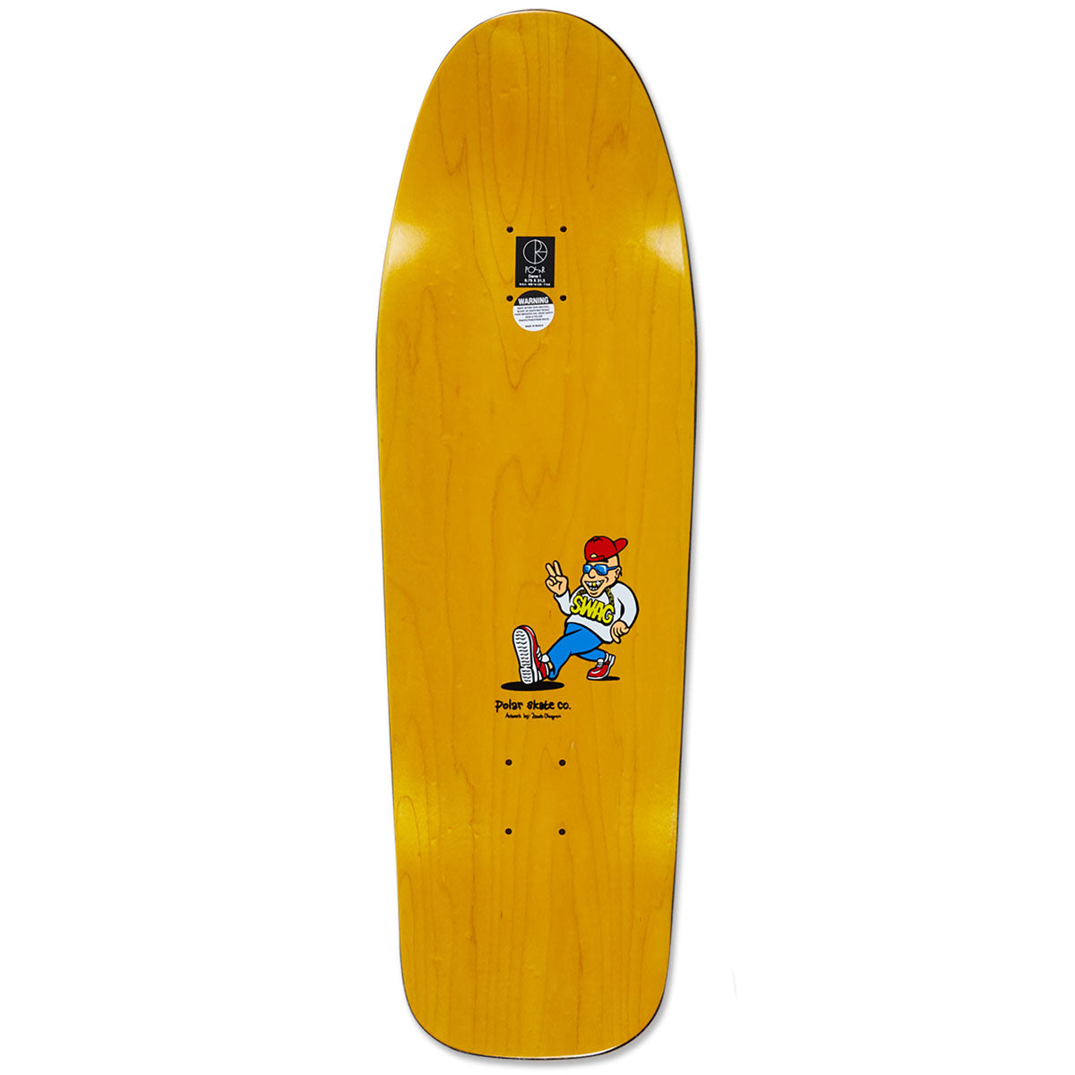 Polar Aaron Herrington Cowboy Cop On A Dane 1 Skateboard Deck - 9.75