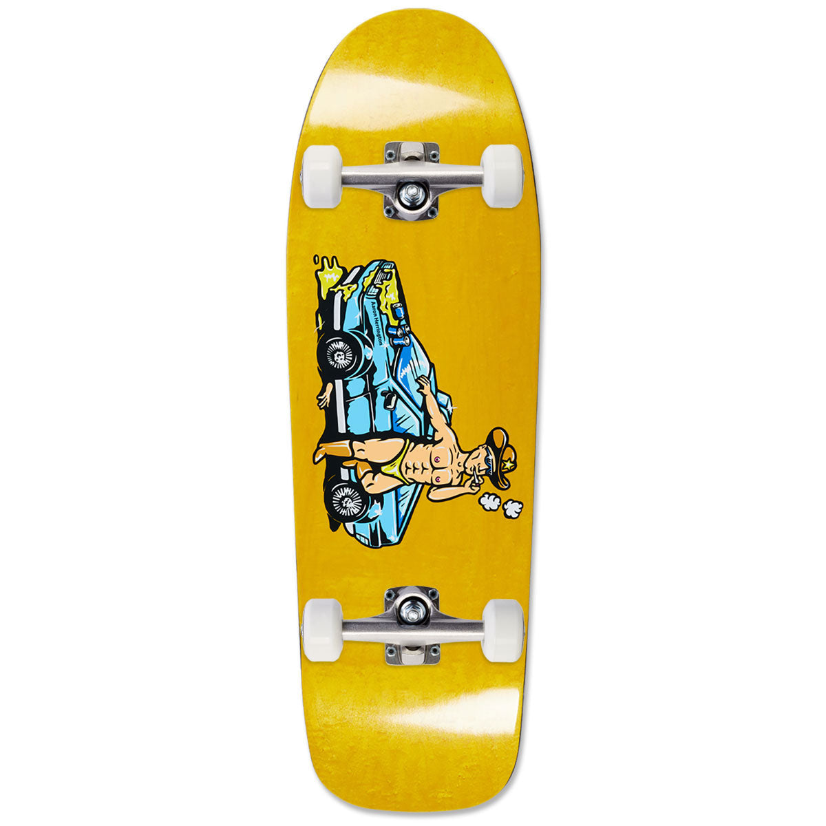 Polar Aaron Herrington Cowboy Cop On A Dane 1 Skateboard Complete - 9.75