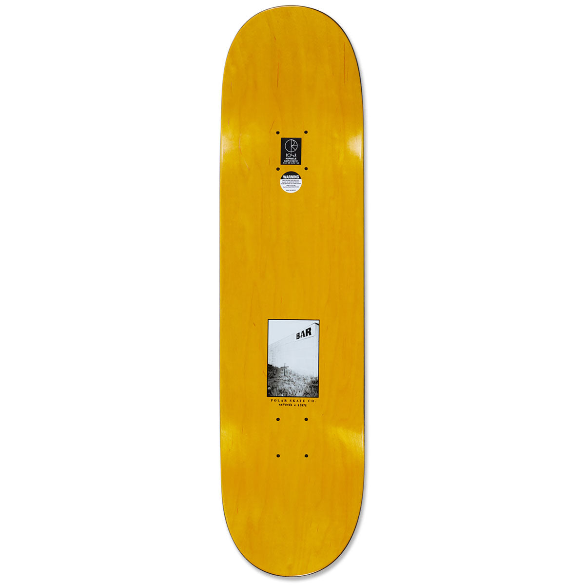 Polar Dane Brady Worker Skateboard Deck - 8.38