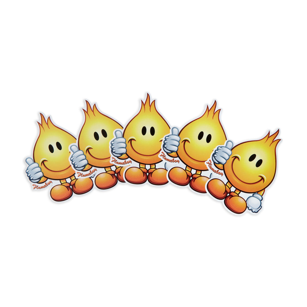 World Industries Flameboy Die Cut Sticker image 1