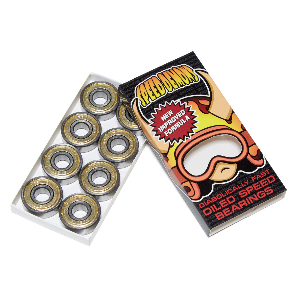 Speed Demons Hot Shot Abec 5 Bearings - Gold image 2