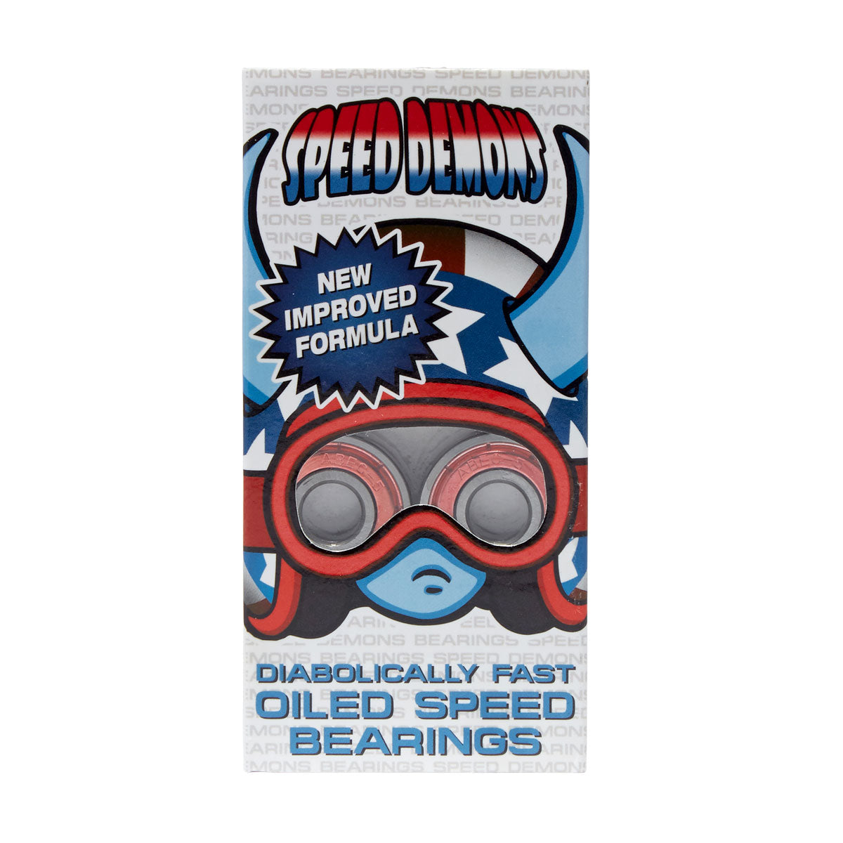 Speed Demons Stars Abec 5 Bearings - Red image 1