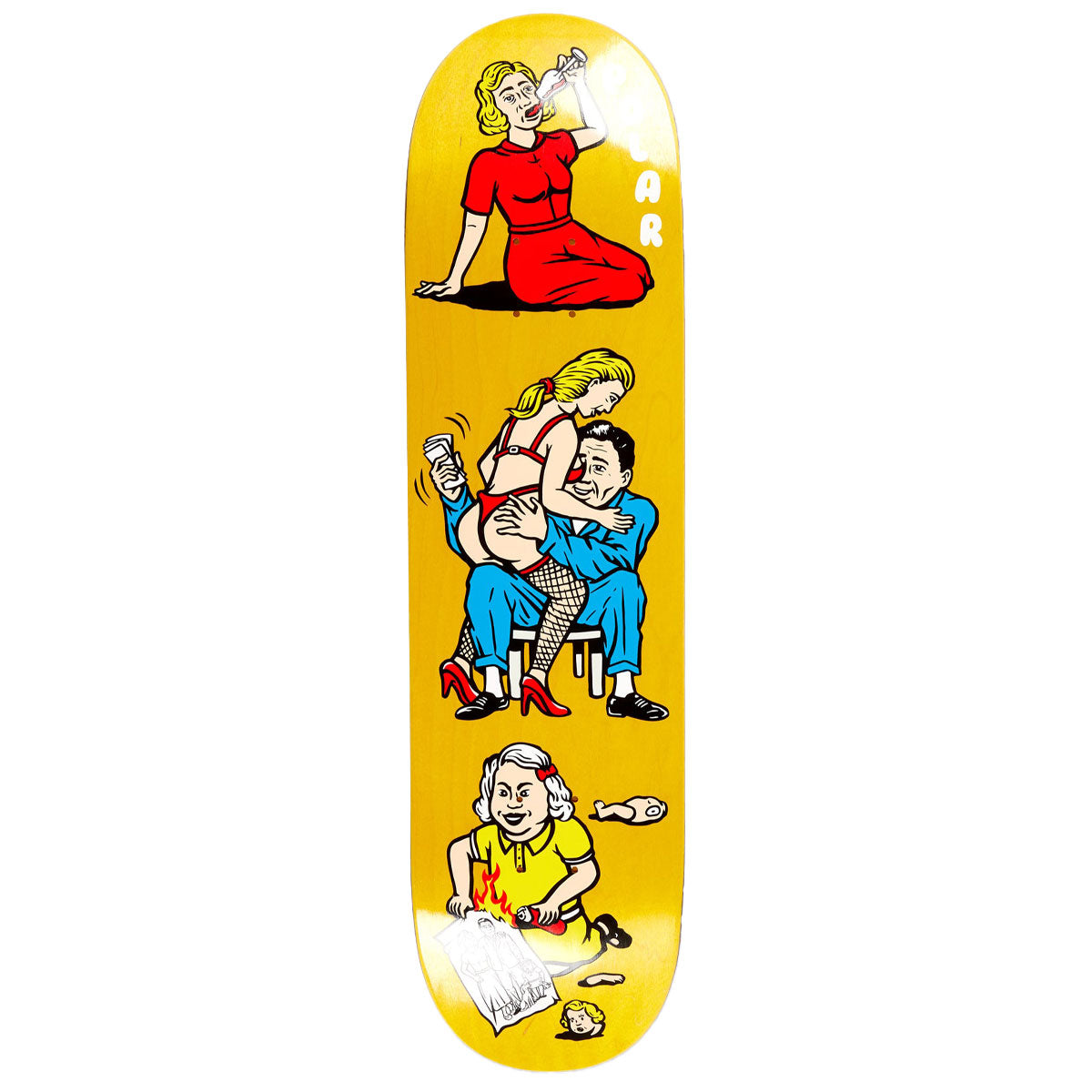 Polar Family Affair Skateboard Deck - 8.25