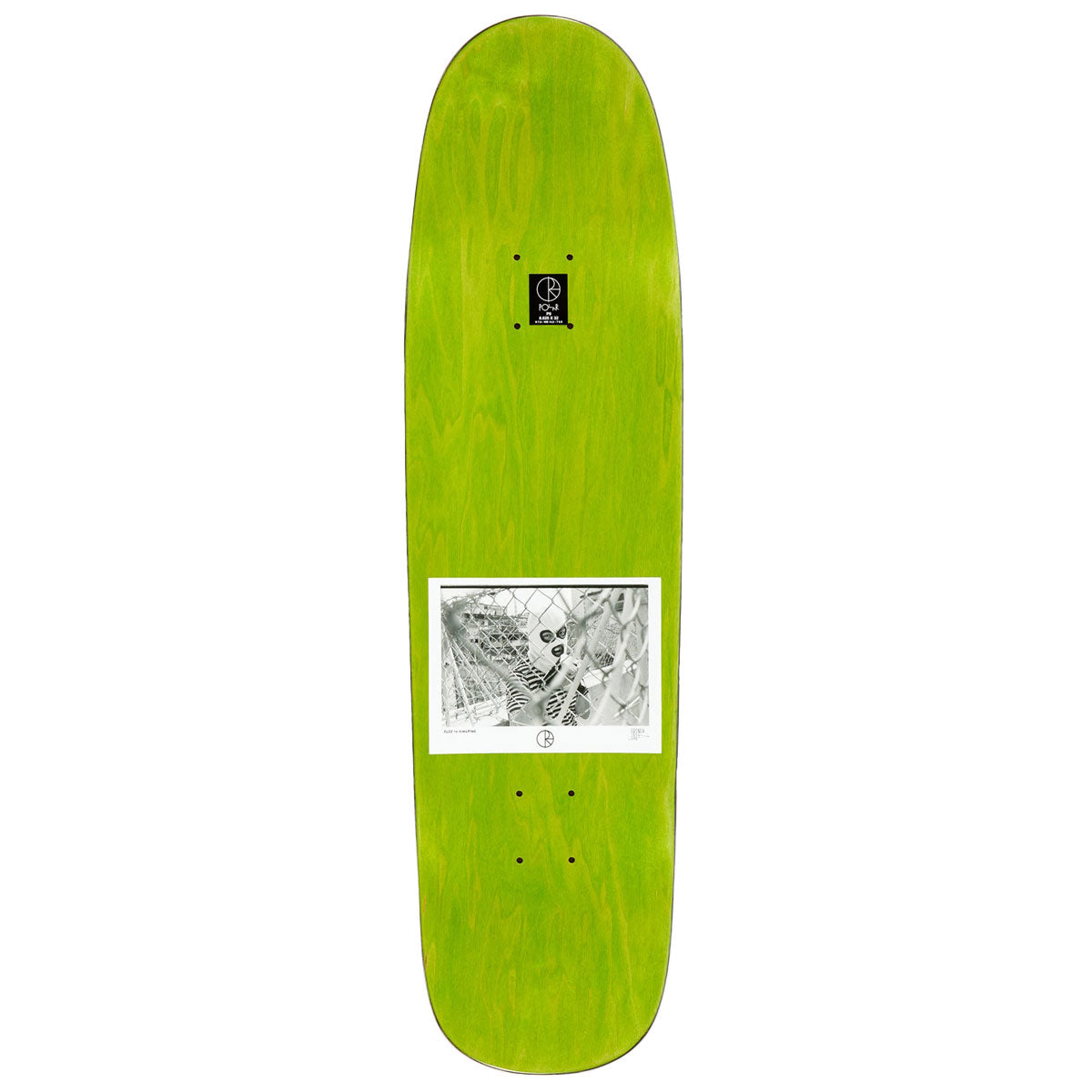 Polar Klez Zawisza Hong Kong P9 Shape Skateboard Deck - 8.625