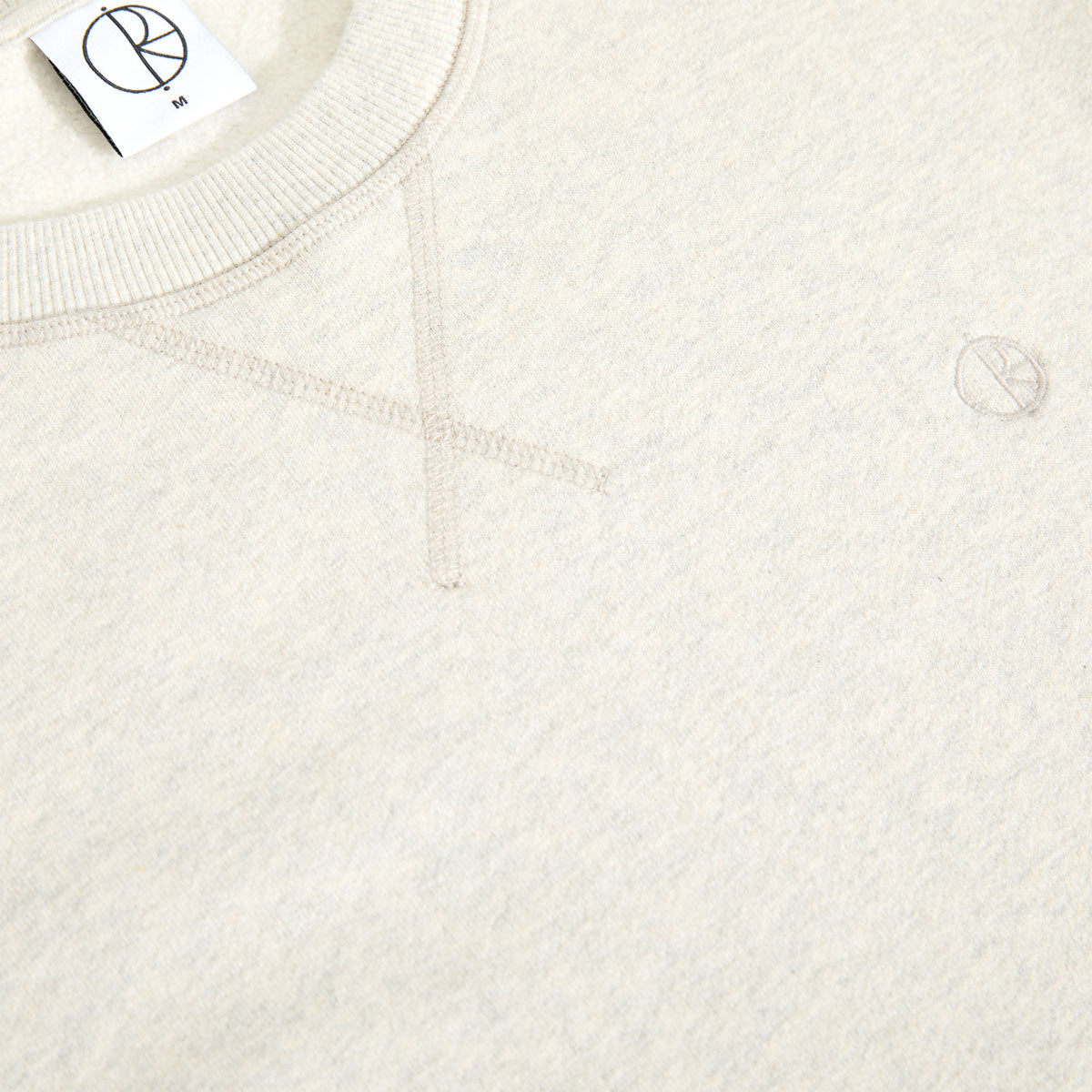 Polar Frankie Crewneck Sweatshirt - Ivory Grey Melange image 2