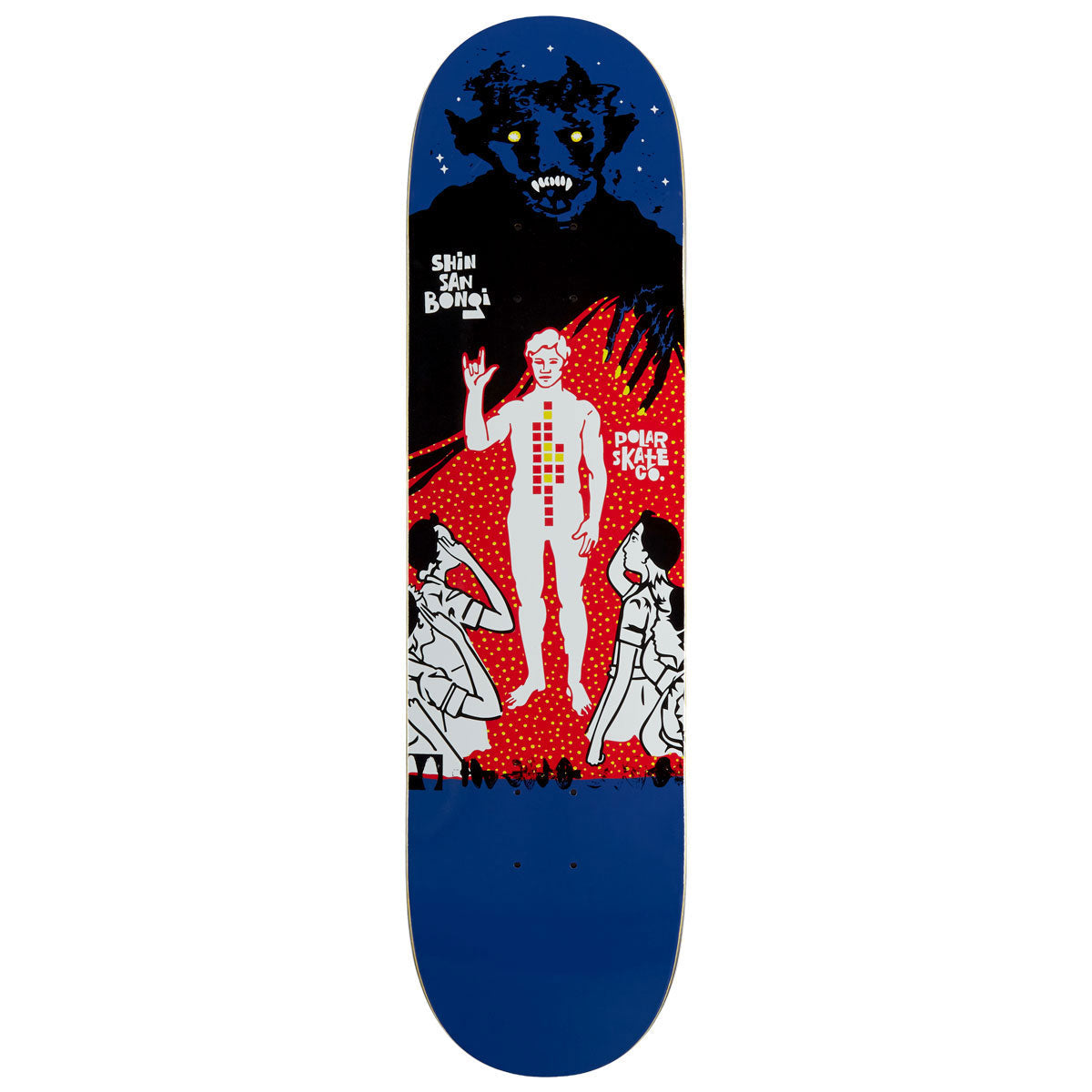 Polar Shin Sanbongi Fanzilla Skateboard Deck - 8.125