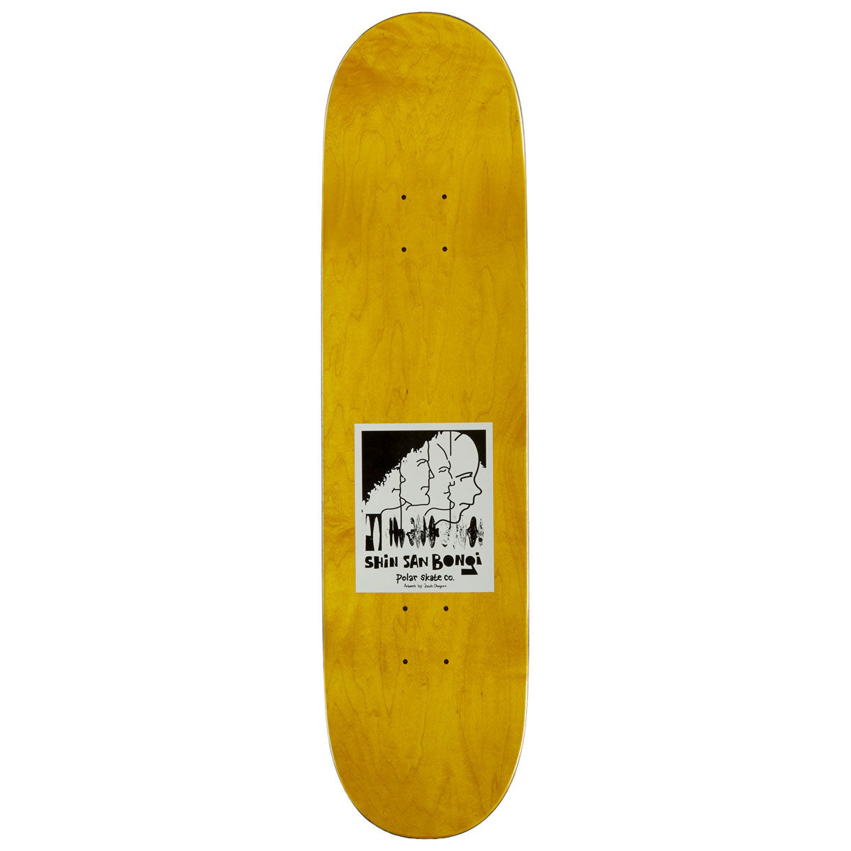 Polar Shin Sanbongi Fanzilla Skateboard Deck - 8.125