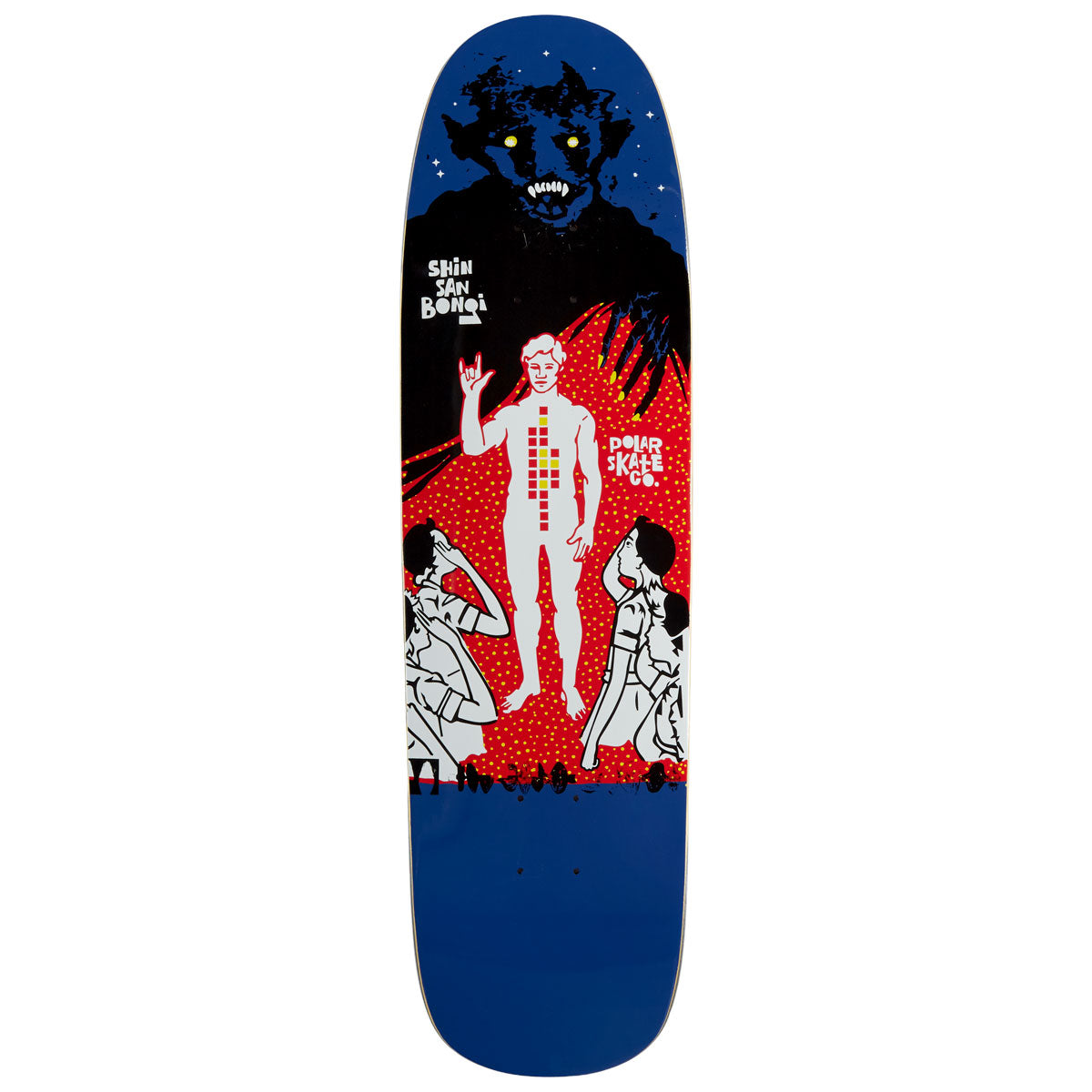Polar Shin Sanbongi Fanzilla P9 Shape Skateboard Deck - 8.625