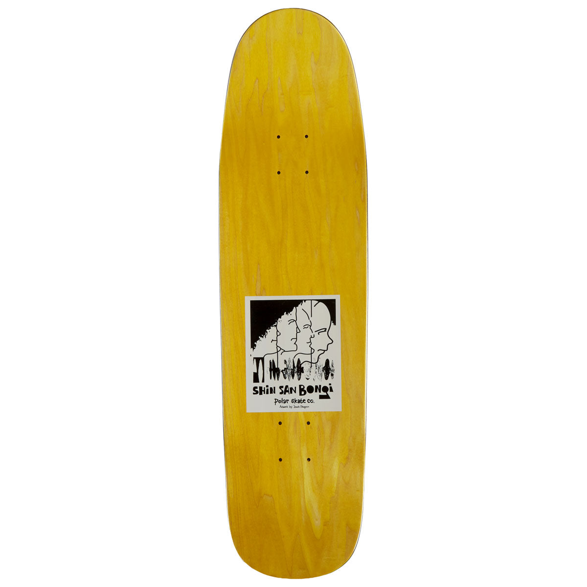 Polar Shin Sanbongi Fanzilla P9 Shape Skateboard Deck - 8.625