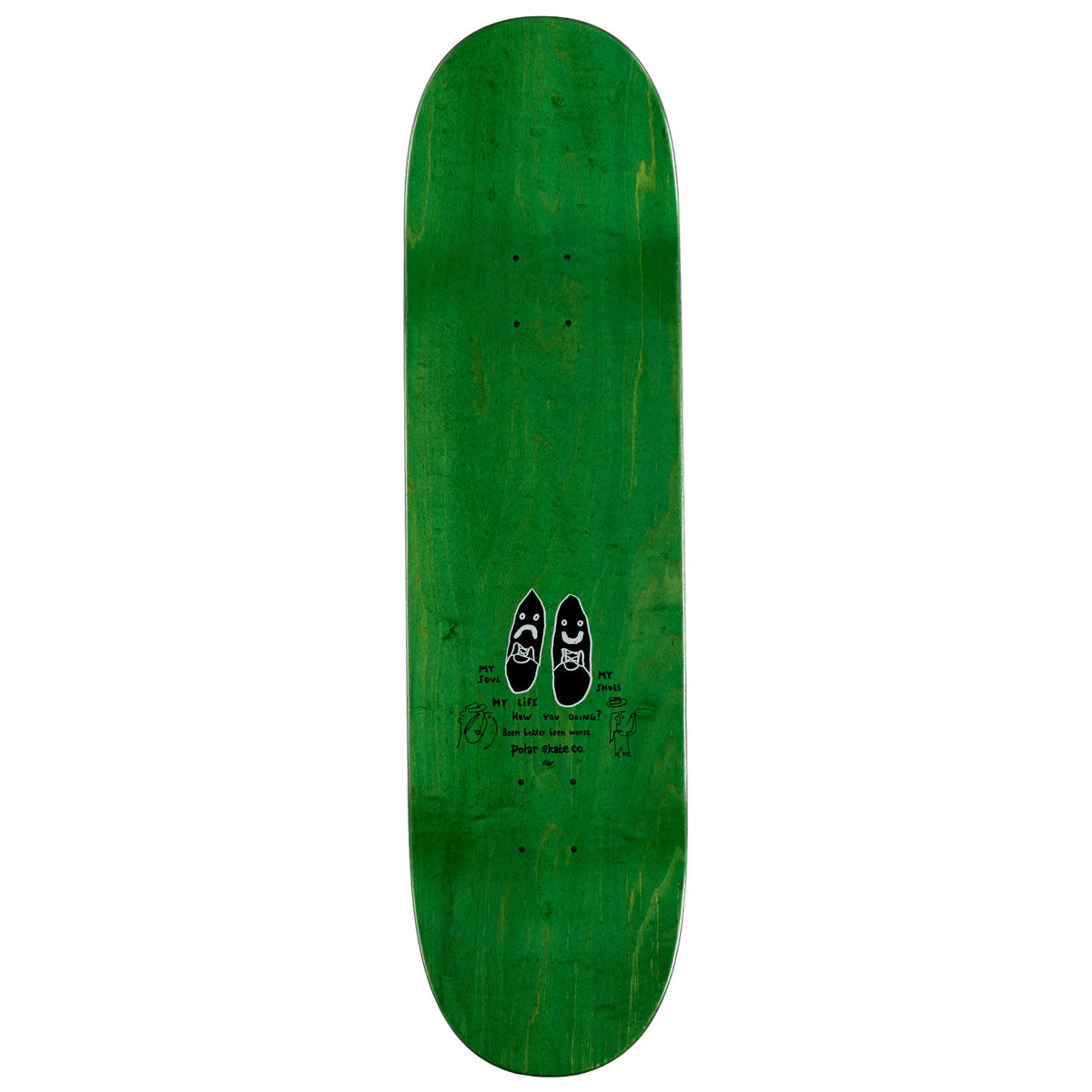 Polar Happy Sad Detroit Skateboard Deck - 8.75