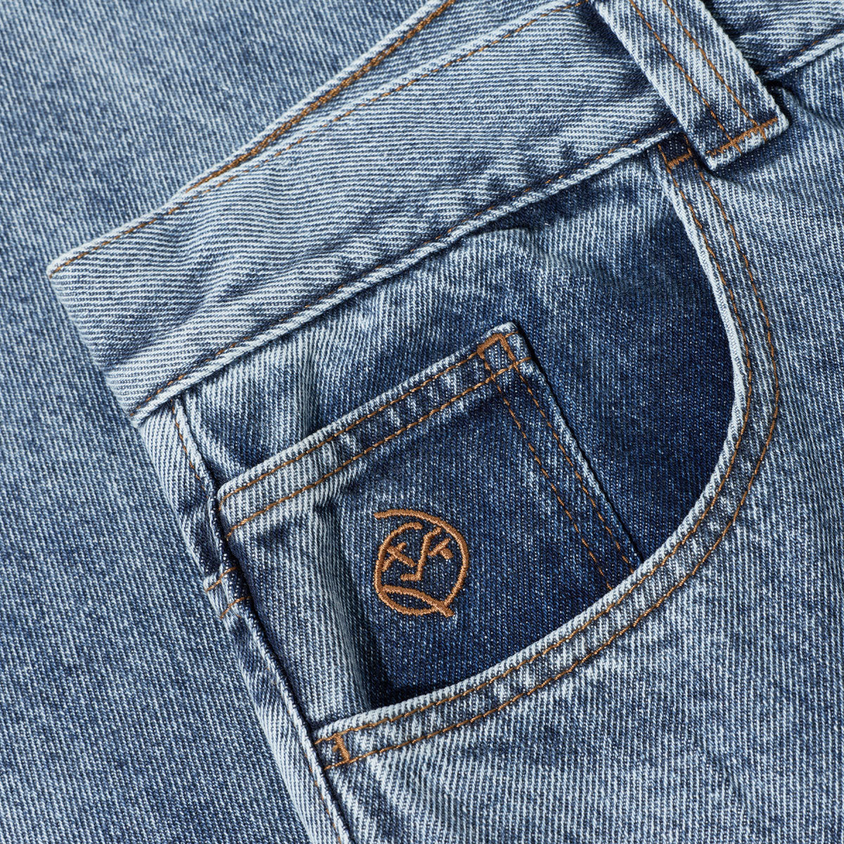 Polar Big Boy Jeans - Heavy Washed Blue image 3