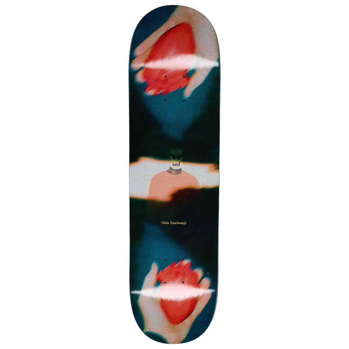 Polar Shin Sanbongi Heart In Hand Skateboard Deck - 8.25