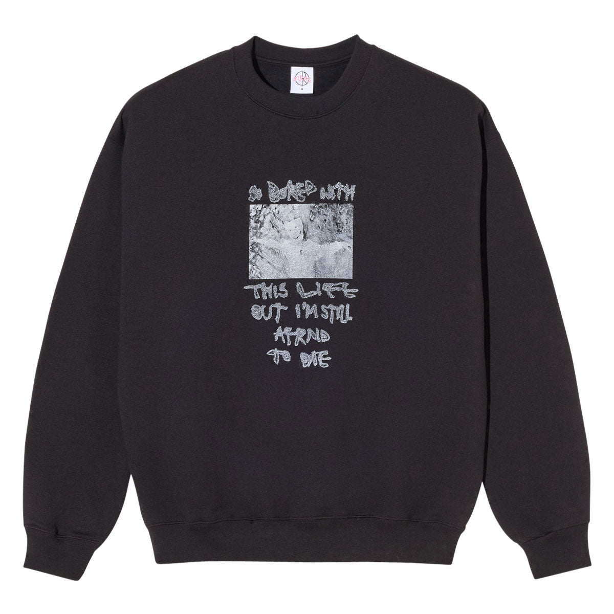 Polar So Bored Dave Crewneck Sweatshirt - Black image 1