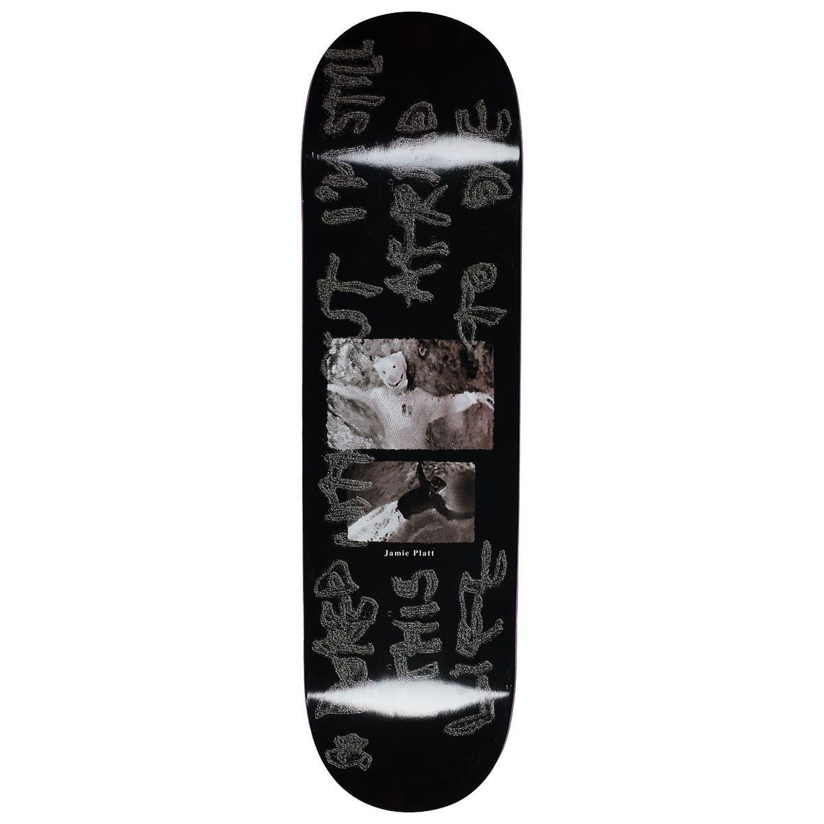 Polar Jamie Platt So Bored Skateboard Deck - Purple - 8.25