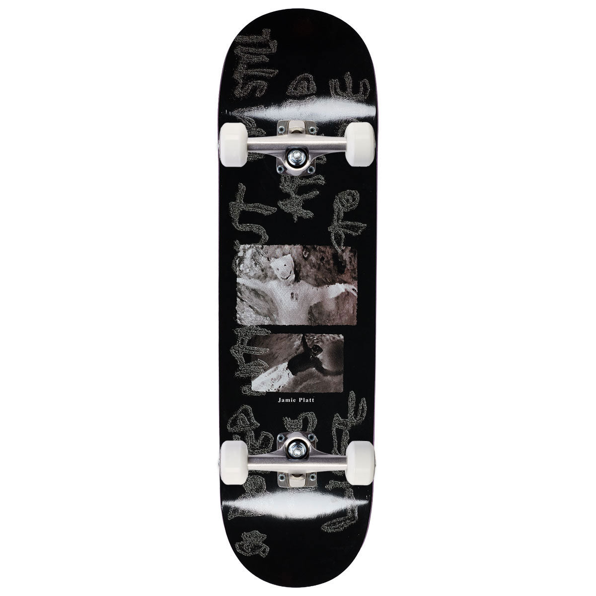 Polar Jamie Platt So Bored Skateboard Complete - Purple - 8.25