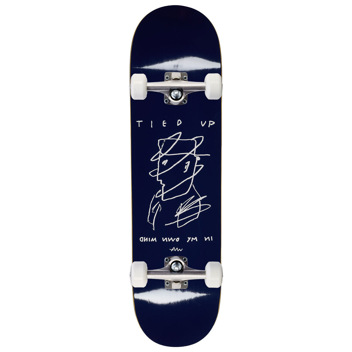 Polar Tied Up Team Skateboard Complete - 8.75