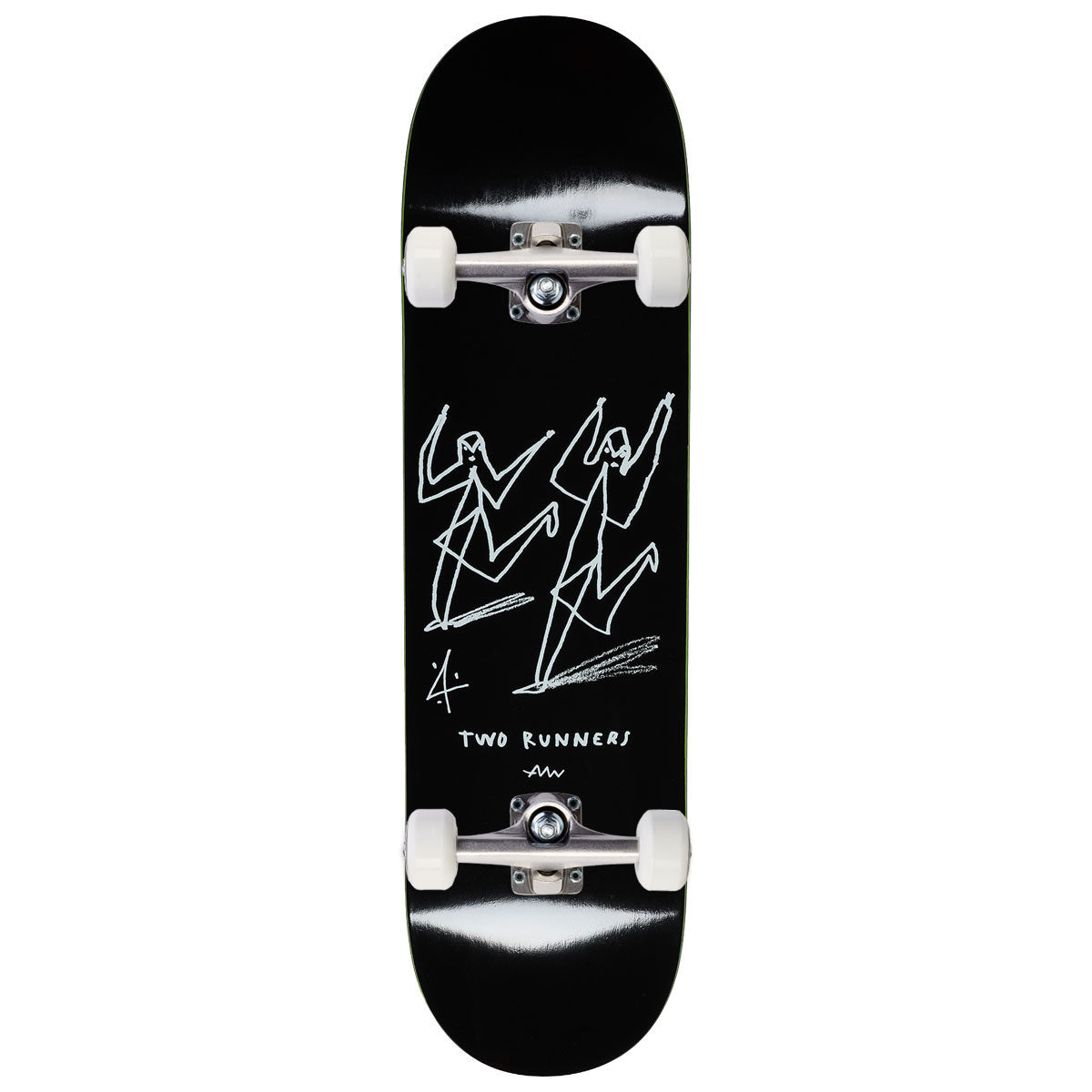 Polar Two Runners Team Skateboard Complete - 8.50