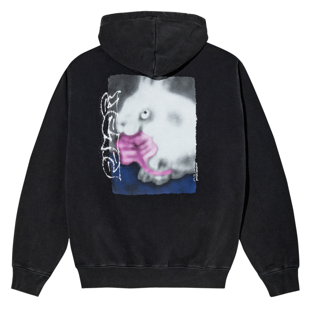 Polar Rabbit Dave Hoodie - Silver Black image 1