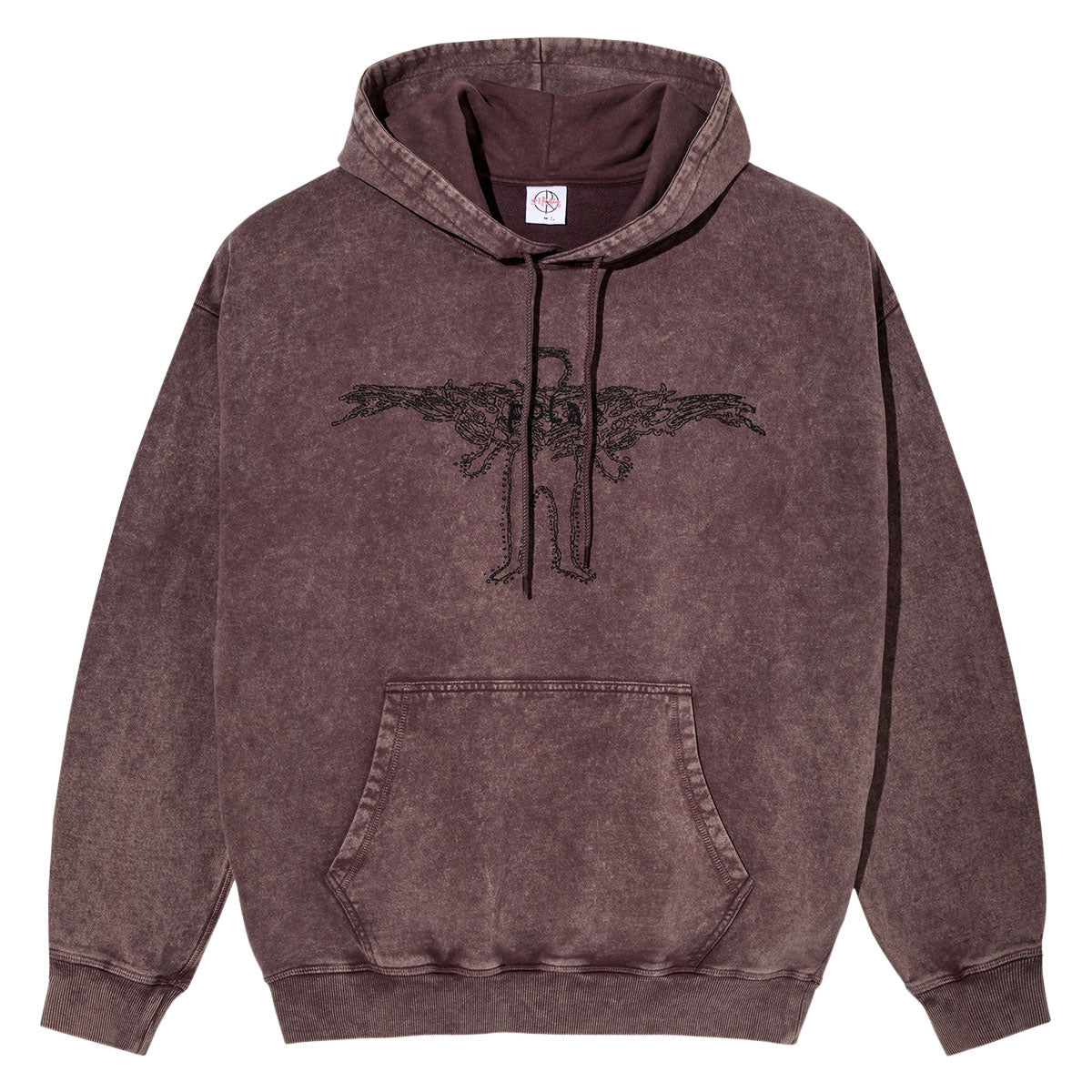 Polar Soul Acid Frank Hoodie - Bordeaux image 1