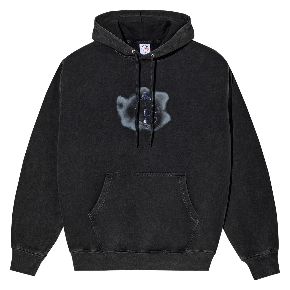Polar Metal Logo Dave Hoodie - Silver Black image 1