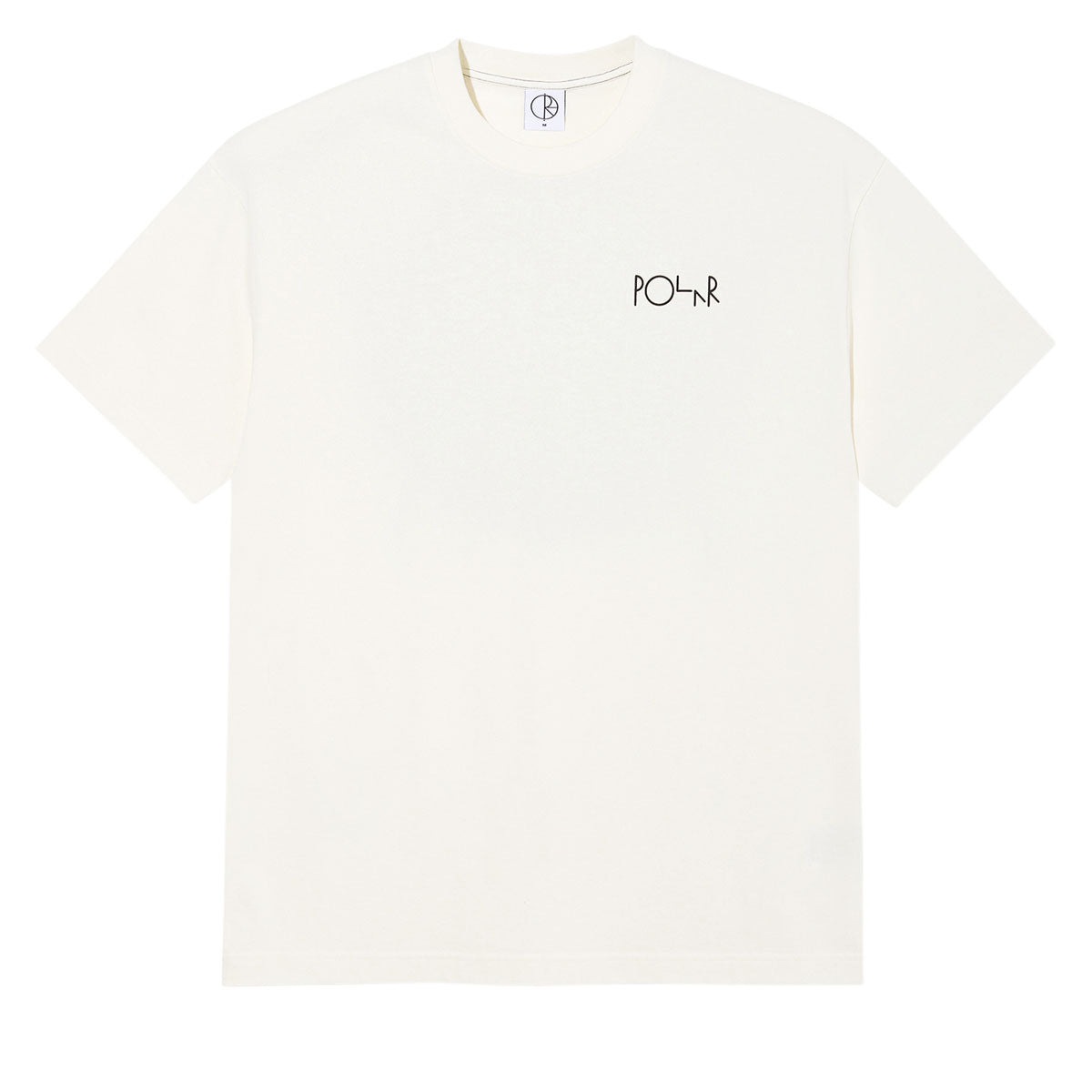 Polar Fill Logo Contrast T-Shirt - Ivory/Black image 2