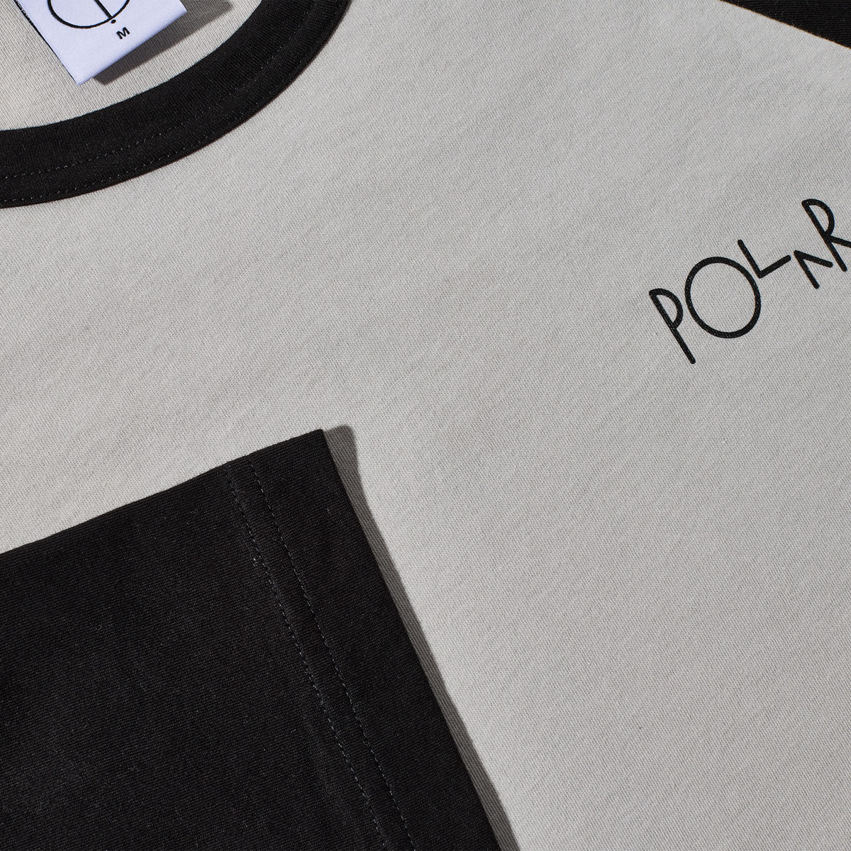 Polar 3/4 Sleeve T-Shirt - Black/Silver image 3