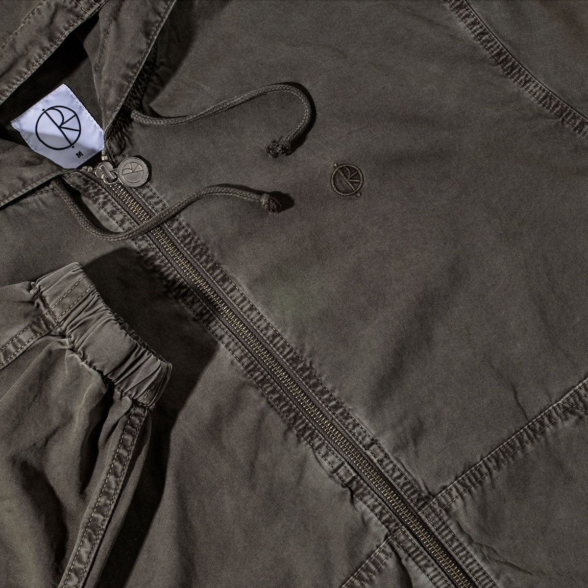 Polar Hooded Nick Jacket - Washed Grey image 5