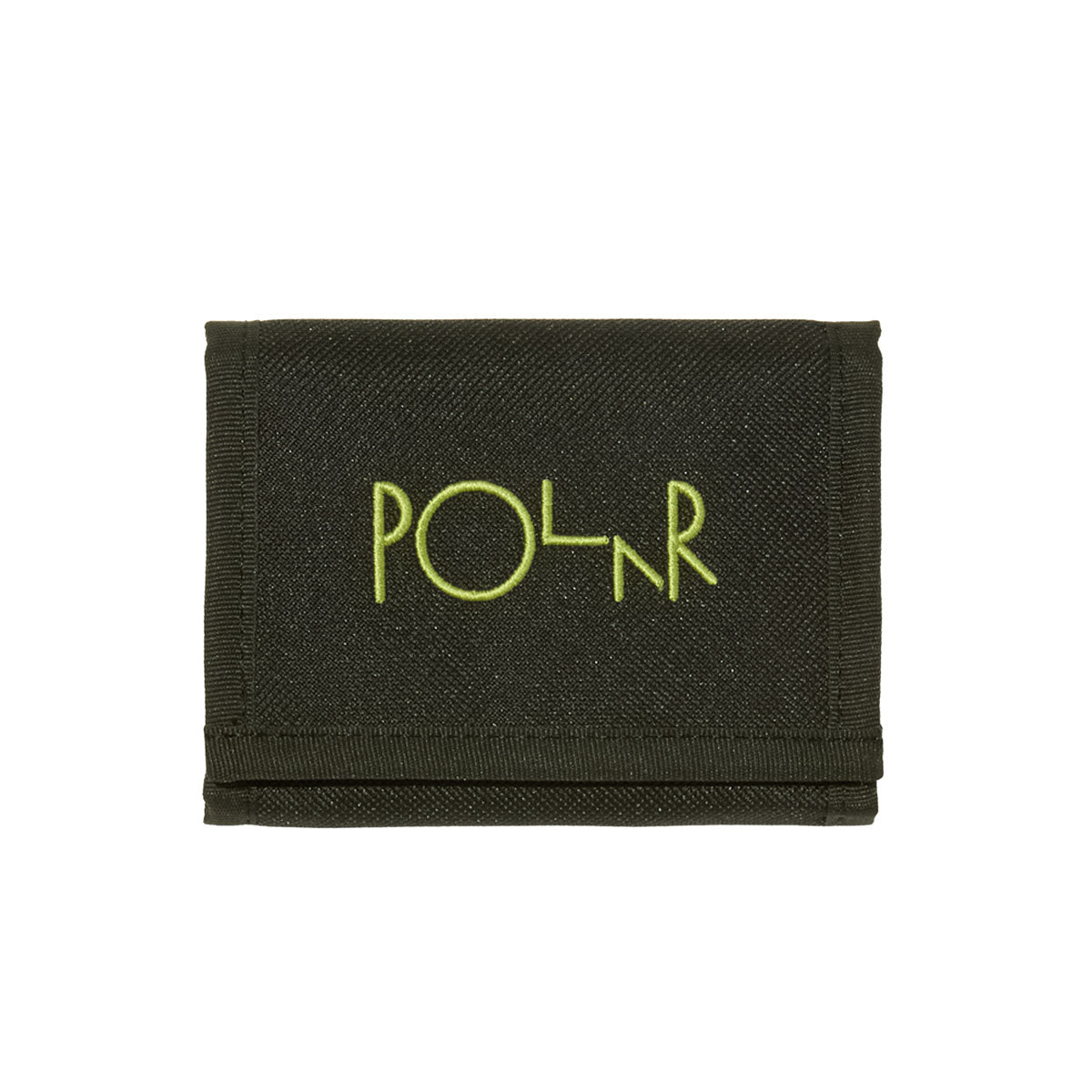 Polar Script Logo Key Wallet - Black/Lime image 1