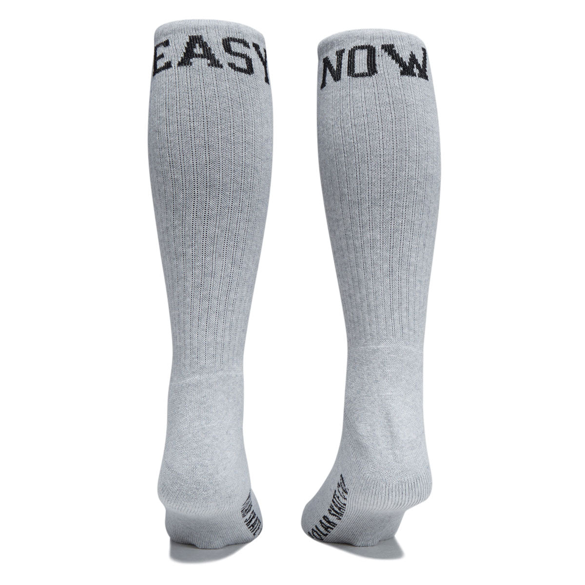 Polar Easy Now Long Rib Socks - Heather Grey image 2